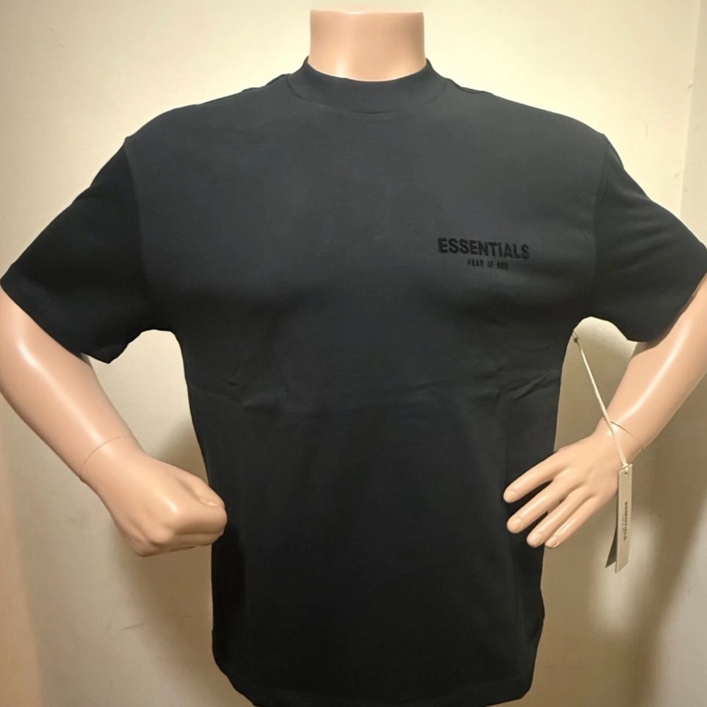 Fear Of God Essentials Short Sleeve Tee Stretch Limo (125BT212060F) Men XL 25X31